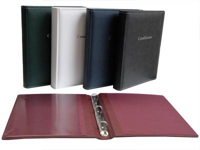 Condoleancemap luxe 2-slag met stiksel D33