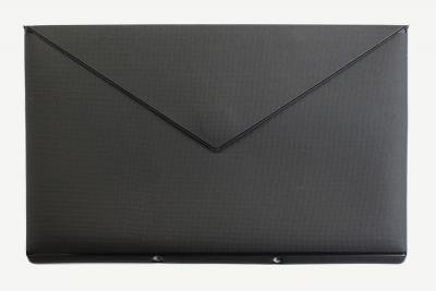 Envelop zwart condoleancemap