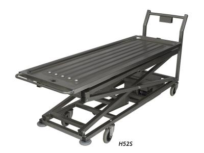 Sectieblad RVS met ribbels hefwagen