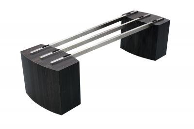 Opbaarmeubel zwart met stangen 