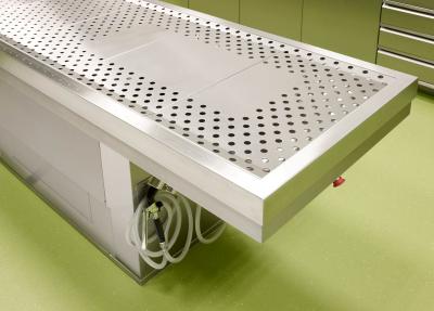 Autopsietafel RVS sectieruimte verzorging overledene