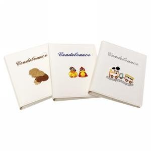 Condoleancemapjes wit kinderen