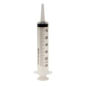 injectienaald transparant 50 ml.
