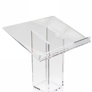 Lessenaar perspex doorzichtig 