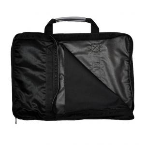 Draagtas zwart canvas