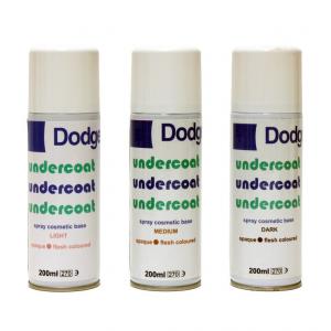 Undercoat camouflagespray voor overledene