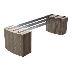Opbaarmeubel hout met stangen 