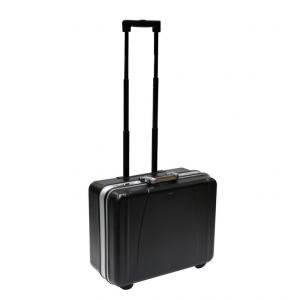 verzorgingskoffer zwart trolley delta
