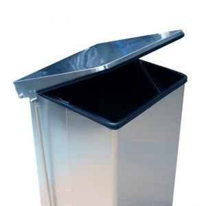Prullenbak afvalbak klep RVS 