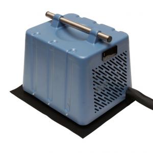 Multikoeling blauw met beschermmatje