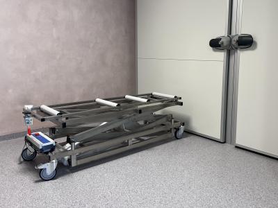 Hefwagen koeling uitvaartcentrum 
