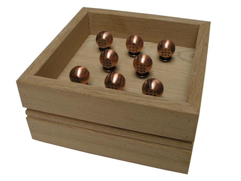 Sluitschroefhouder hout eiken