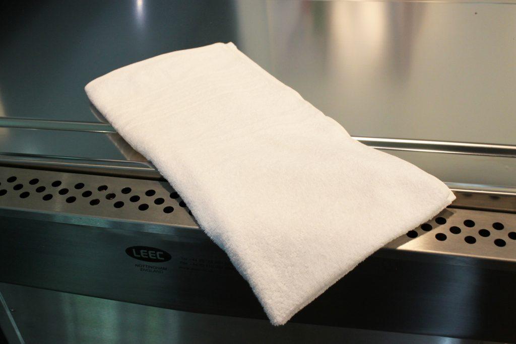 Handdoek katoen wit