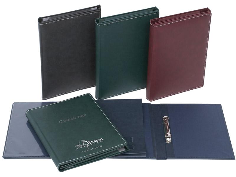 Condoleancemappen diverse kleuren 