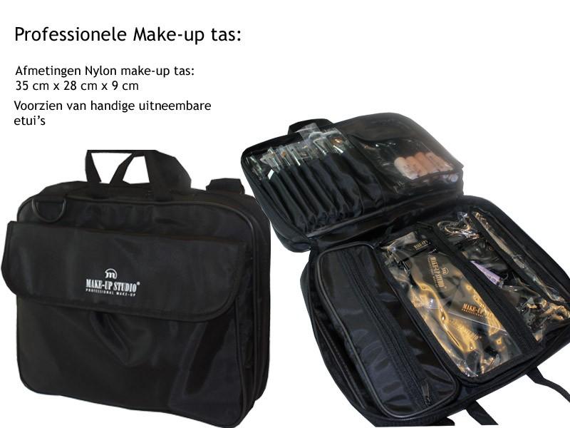Make Up Tas gevuld benodigdheden uitgebreid