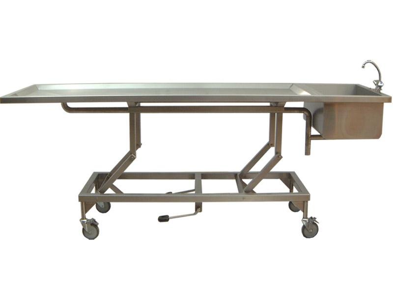 verzorgingstafel wasbak hydraulisch verstelbaar