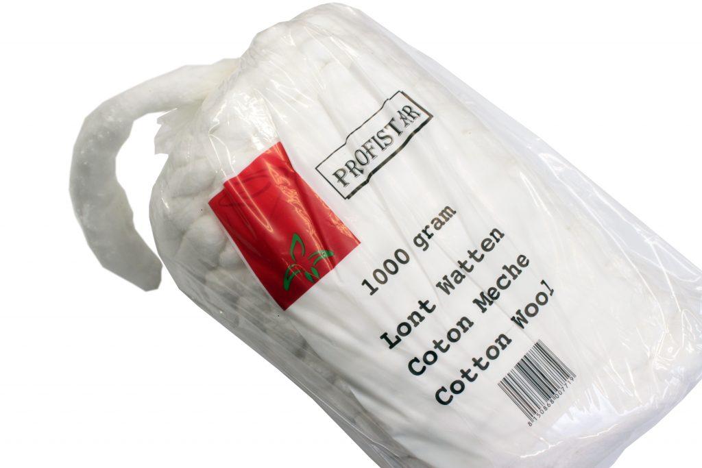 absorberende lontwatten lint katoen 