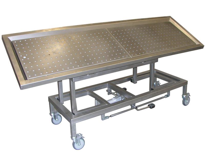 sectietafel verzorgingstafel kantelbaar