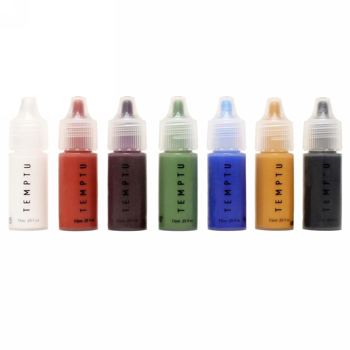 Airbrush diverse kleuren temptu