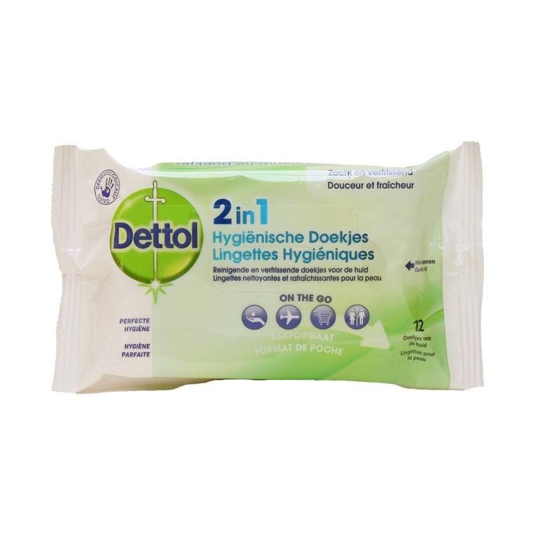 Reinigingsdoekjes Dettol ontsmetting