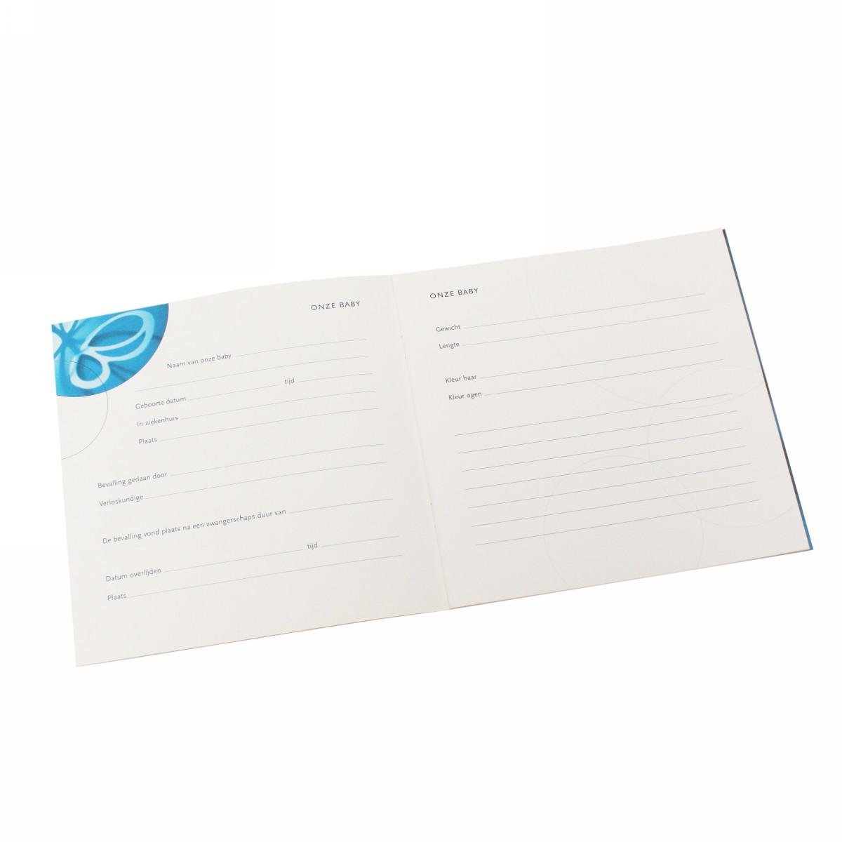 Condoleancemapje wit open