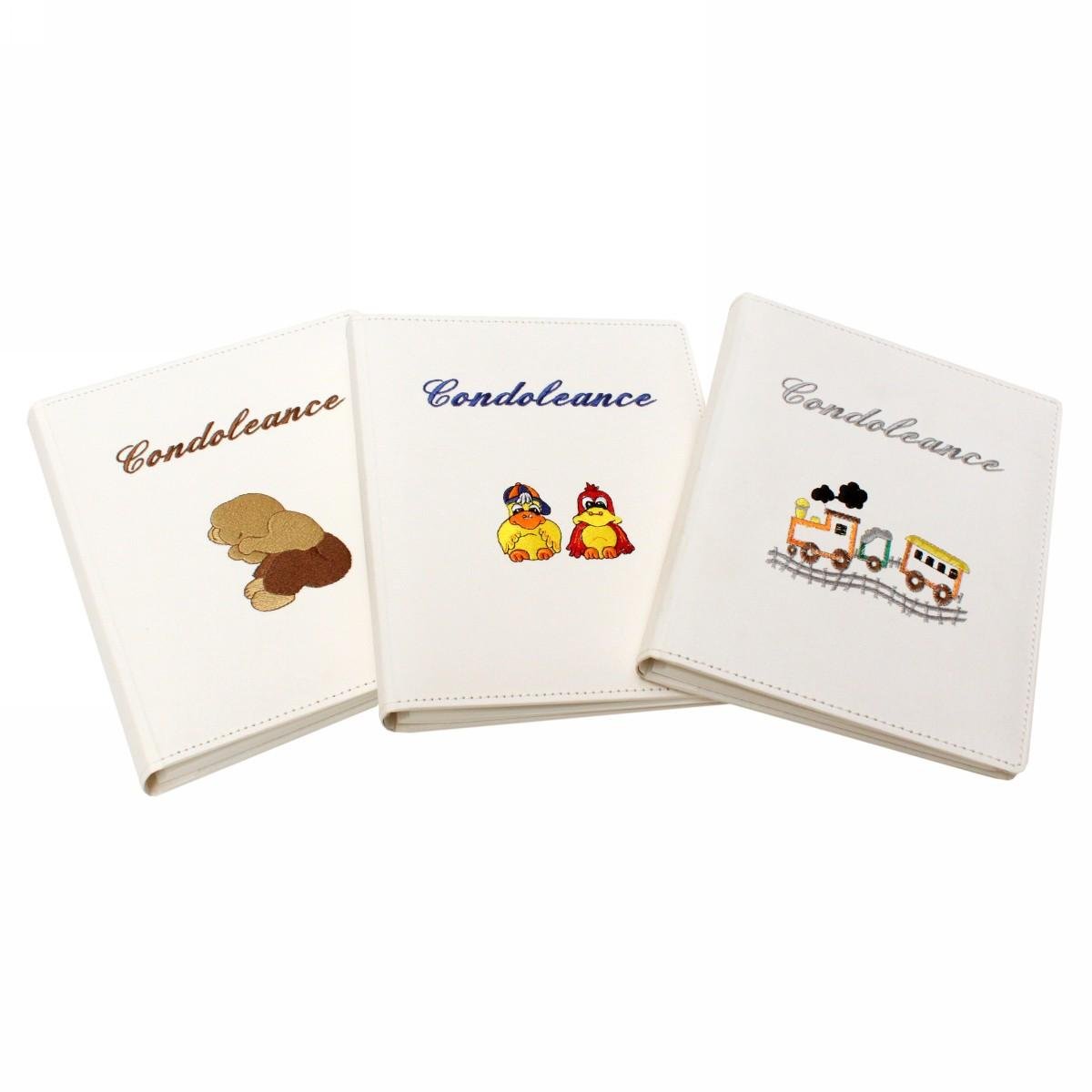 Condoleancemapjes wit kinderen