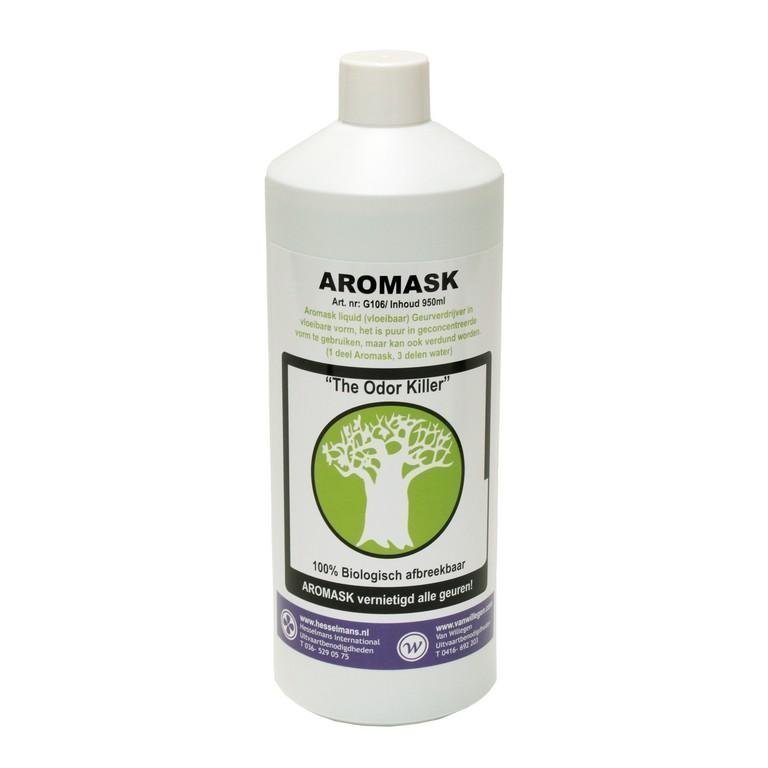 Vloeibaar aromask geurbestrijding uitvaartzorg