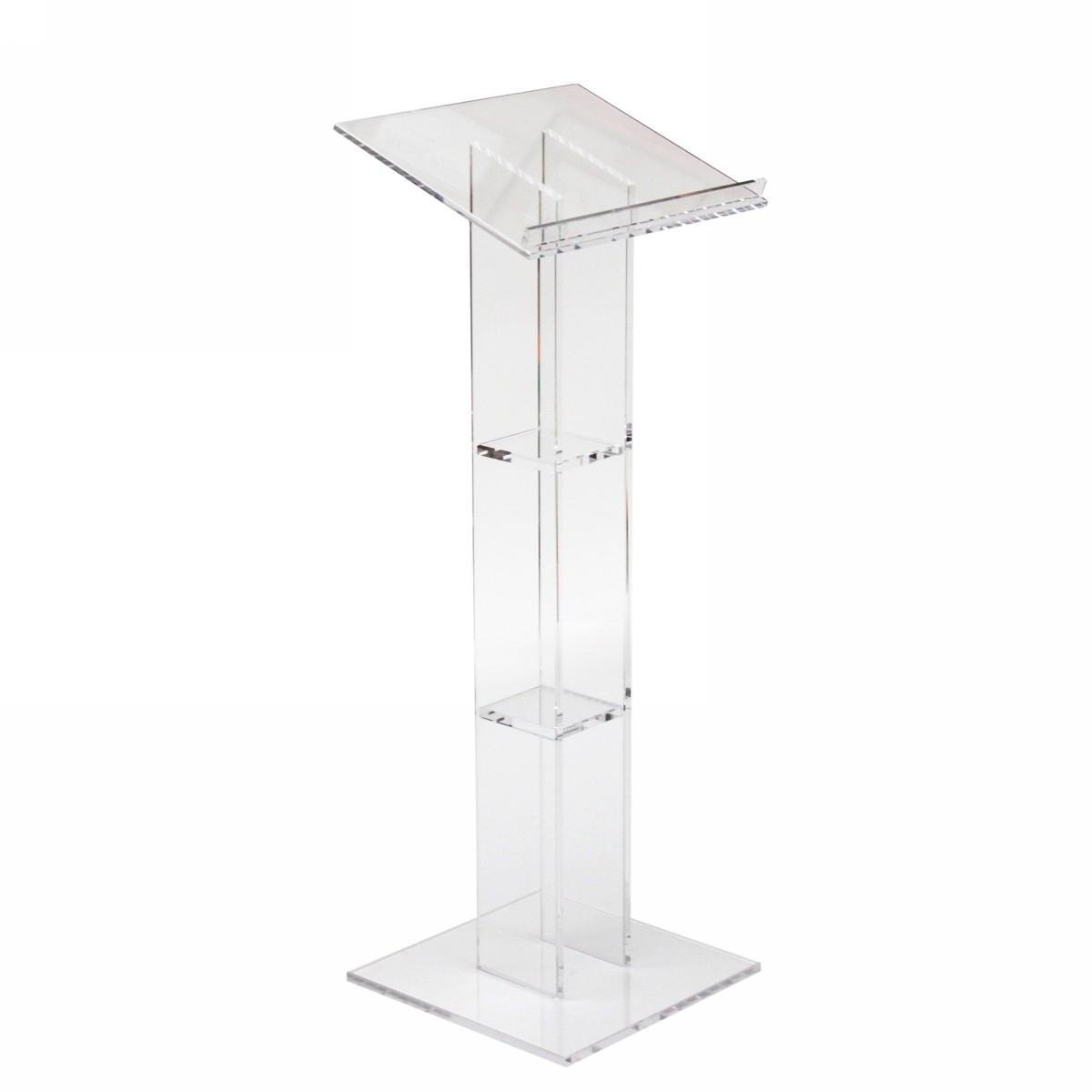 Lessenaar perspex doorzichtig 