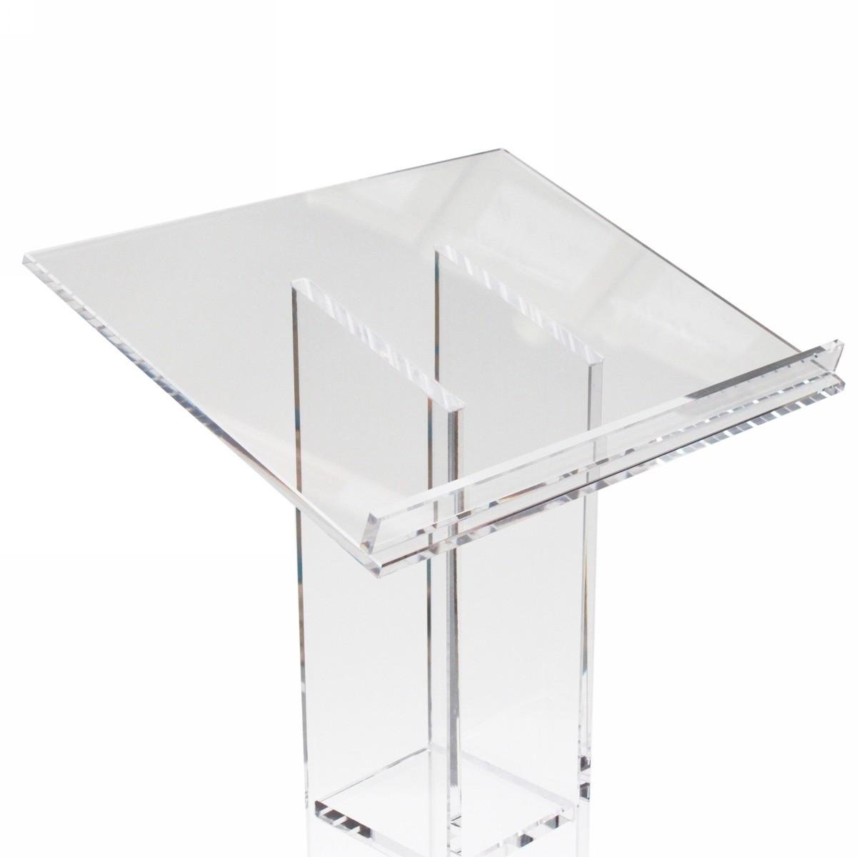 Lessenaar perspex doorzichtig 
