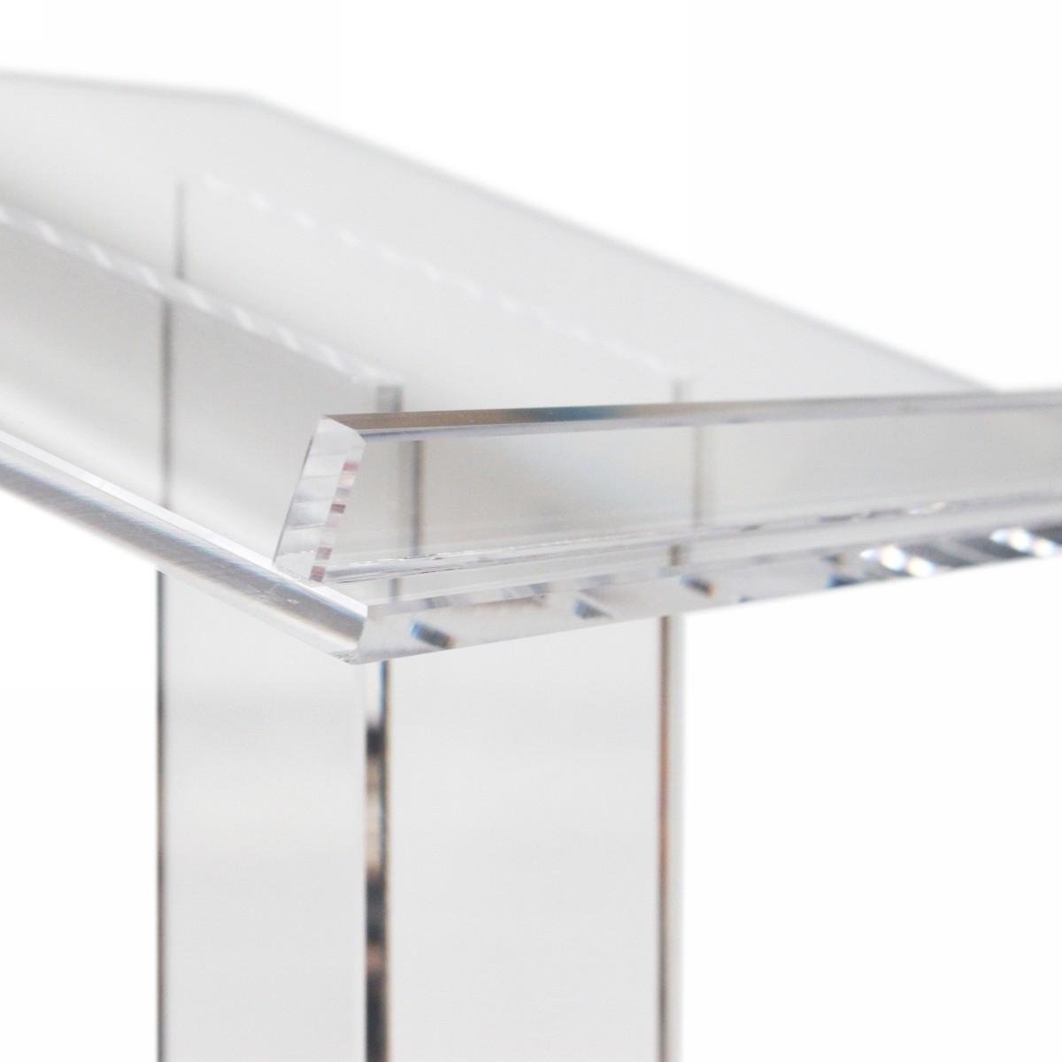 Lessenaar perspex doorzichtig 