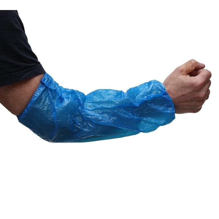 Overmouw blauw met elastiek