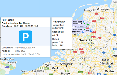 Landkaart cooltrack uitvaartzorg