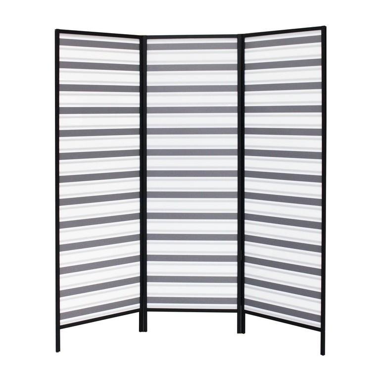 Rouwscherm met zwart frame