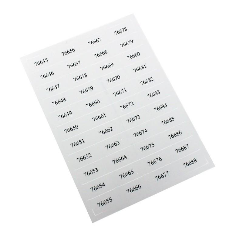 nummerstickers identificatie overledenen