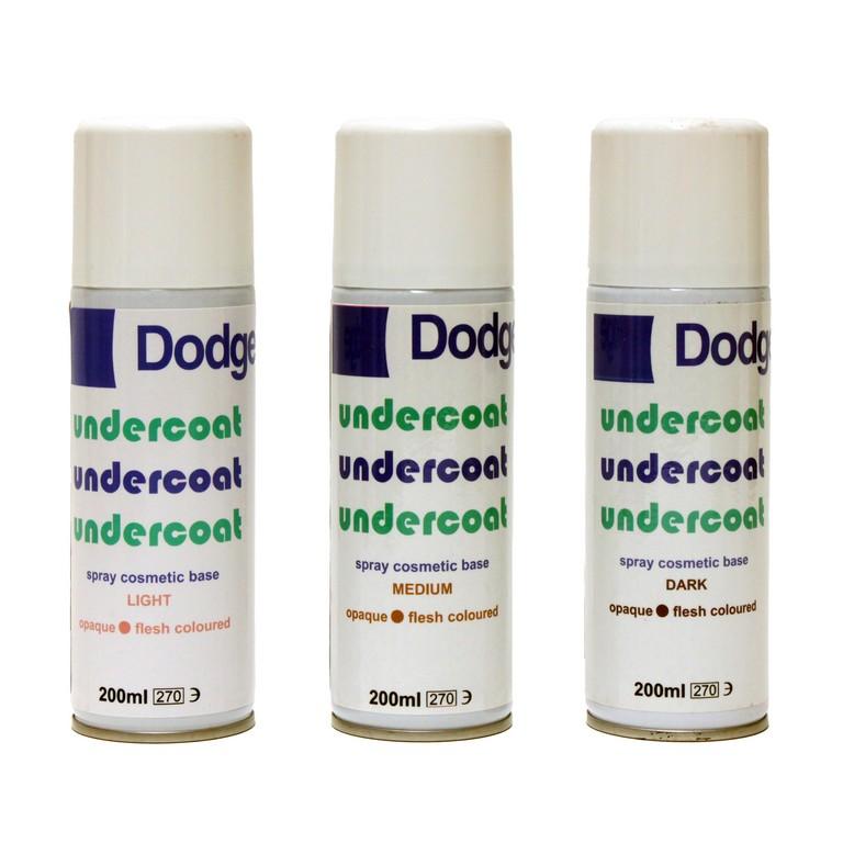 Undercoat camouflagespray voor overledene