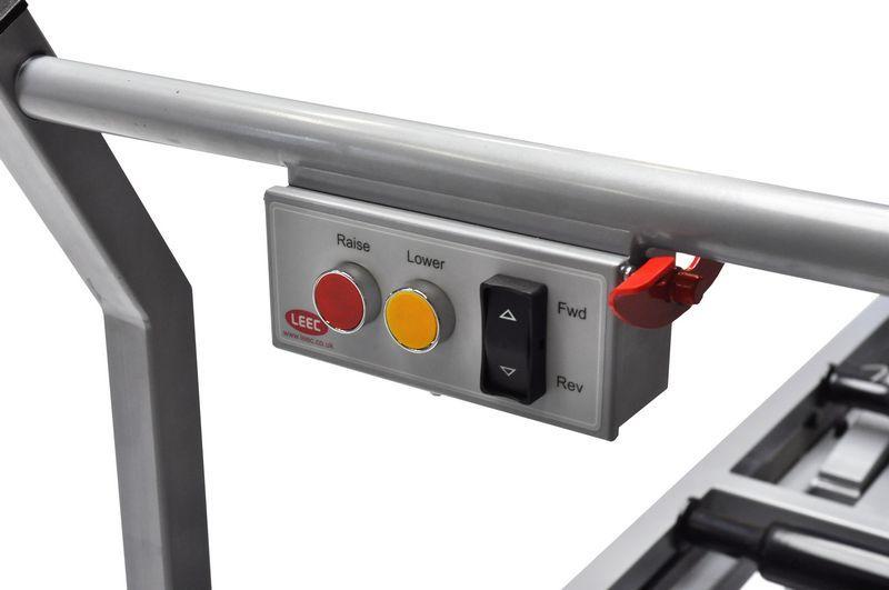 Hefwagen elektrische bediening 