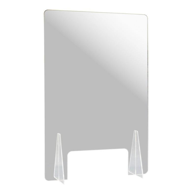 Plexiglas tussenscherm verplaatsbaar