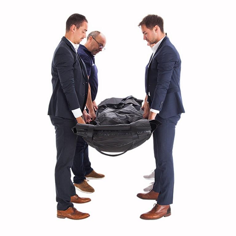 verplaatsen overledenen bodypod